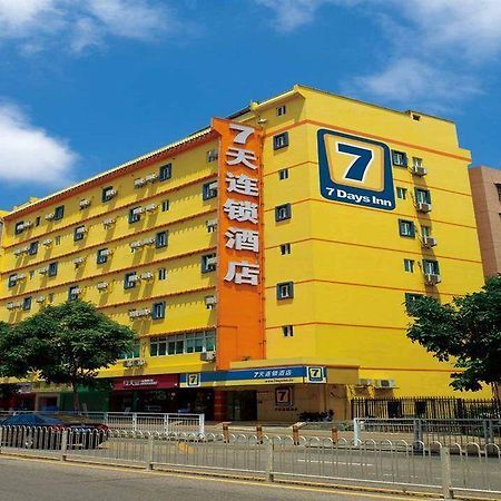 7 Days Inn Fuzhou Gandong Avenue Passenger Station Exteriör bild